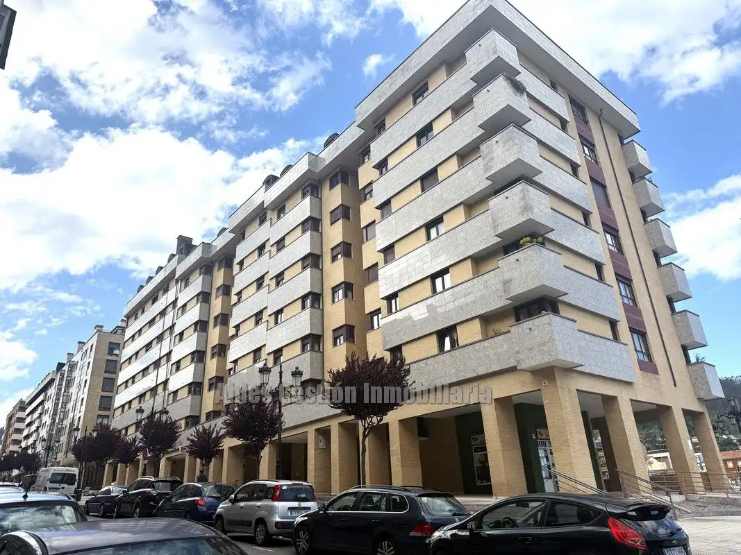 Exterior view of Flat for rent in Oviedo   with Heating, Parquet flooring and Furnished