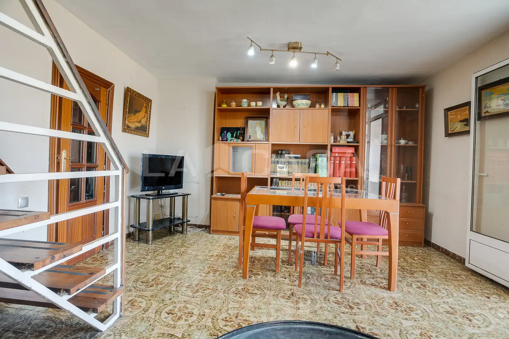 Sala d'estar de Dúplex en venda en Barcelona amb Balcó