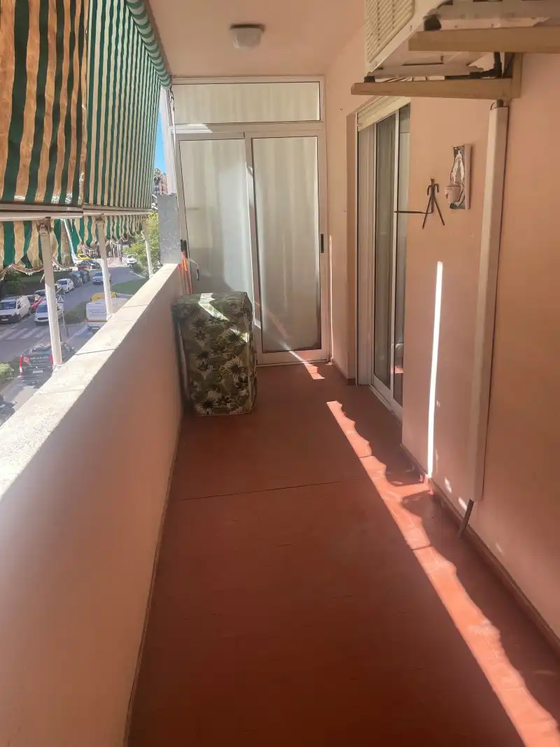 Balcony of Flat for rent in Gandia  with Air Conditioner, Terrace and Furnished