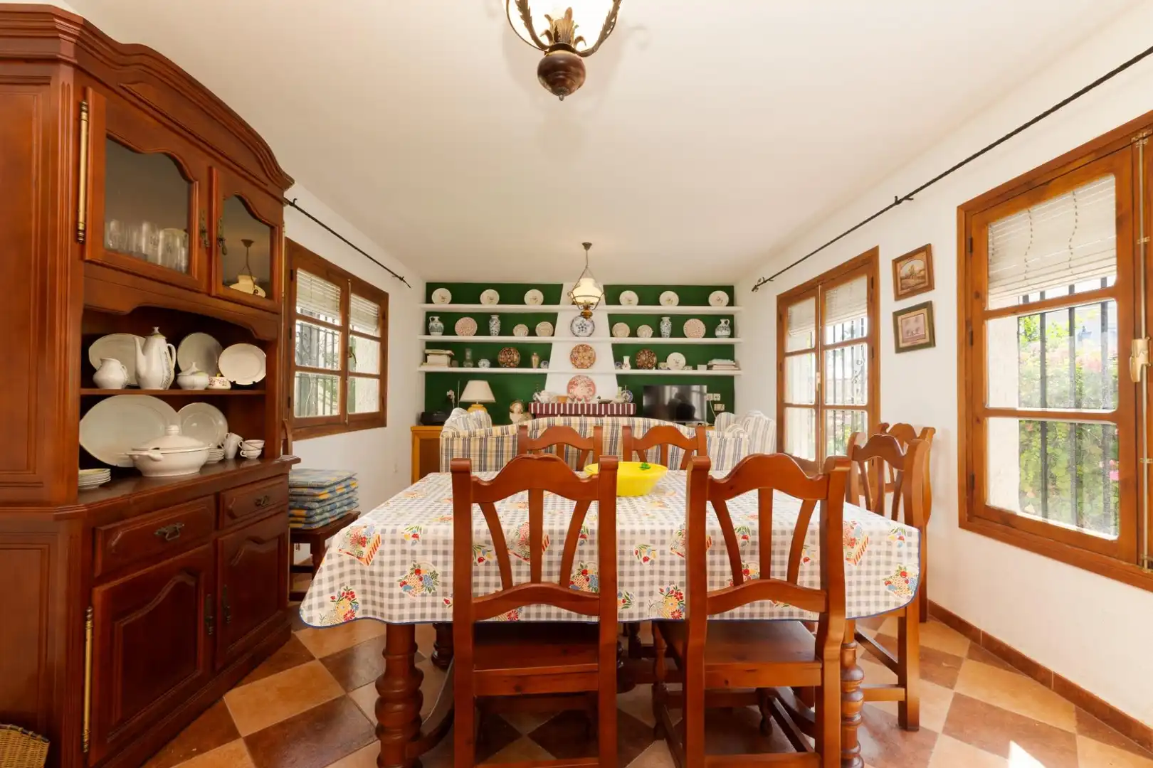 Esszimmer von Einfamilien-Reihenhaus zum Verkauf in Mijas