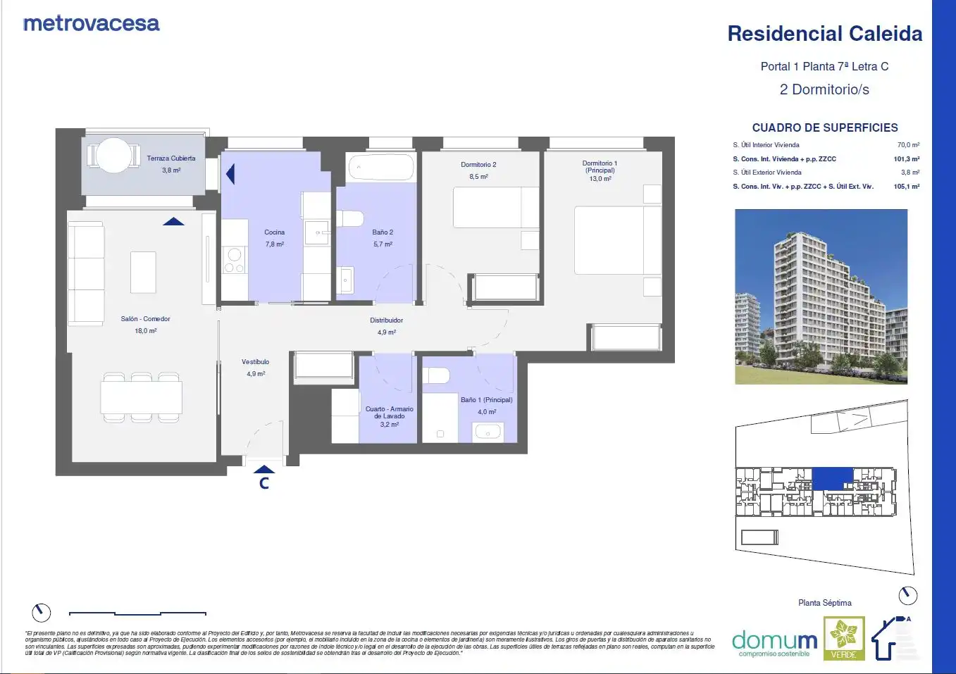 New build Flat for sale in Camiño de Visma a Gramela 16, imagen 2