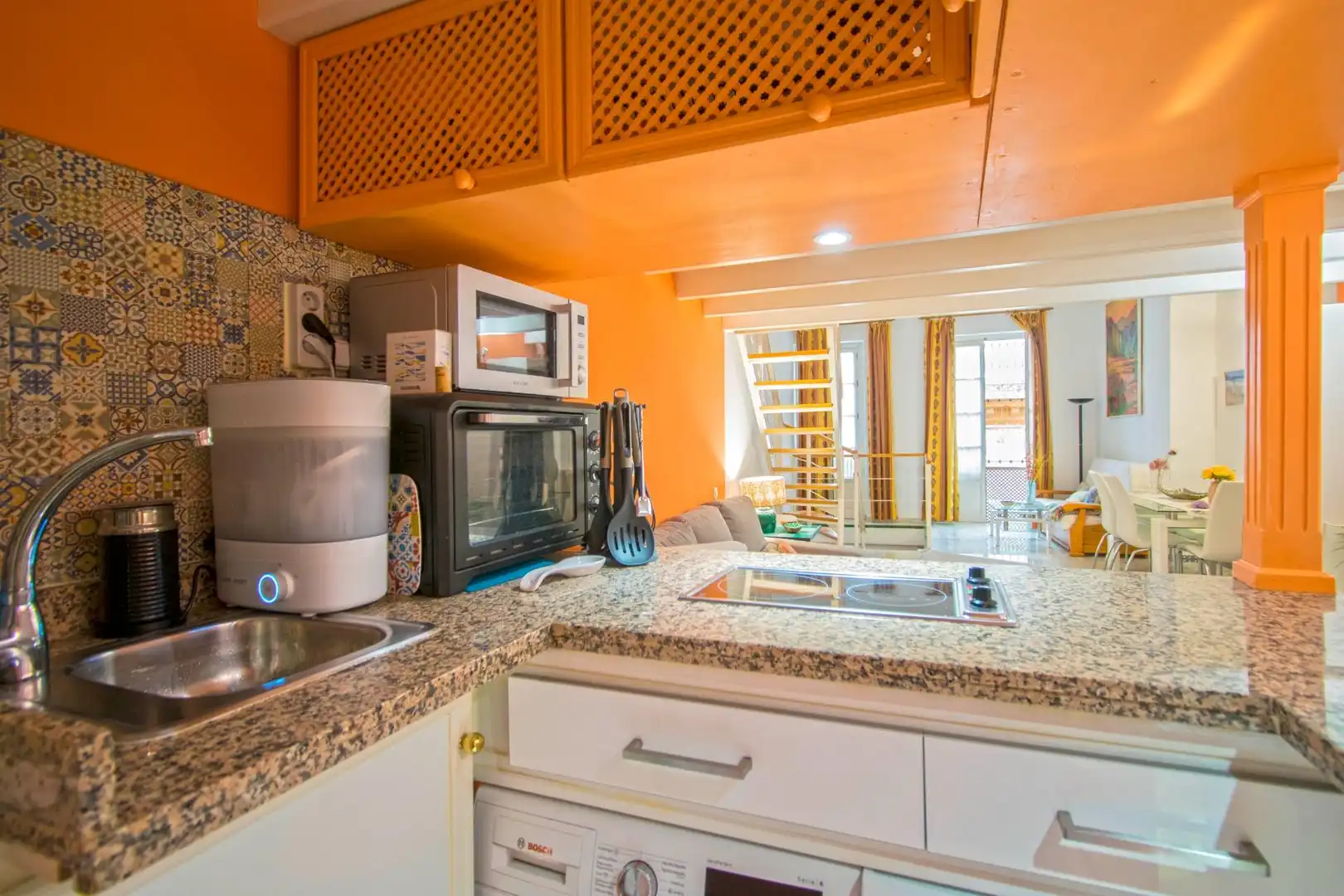 Kitchen of Flat for sale in Sevilla  with Balcony