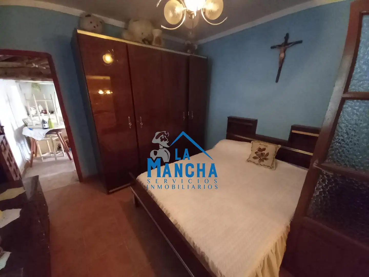 Bedroom of Houses for sale in Chinchilla de Monte-Aragón  with Furnished