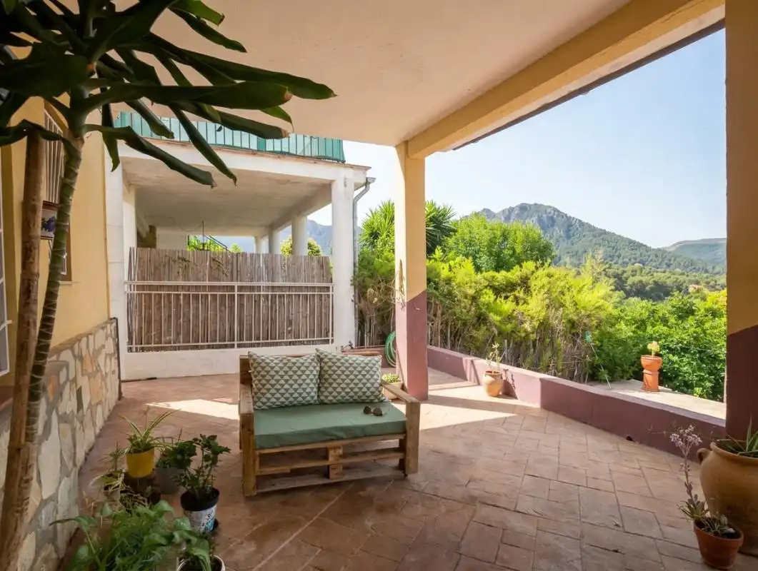 Terraza de Casa o chalet en venta en Simat de la Valldigna con Calefacción, Jardín privado y Terraza