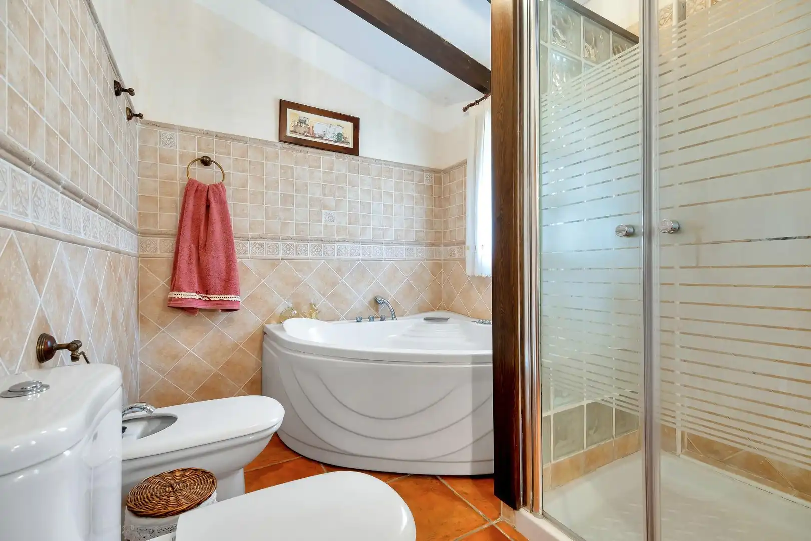 Baño de Casa o chalet en venta en Tibi con Calefacción, Jardín privado y Terraza