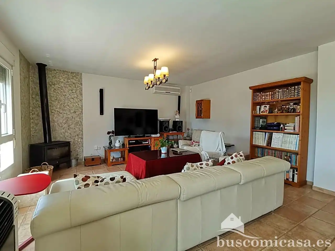 Sala de estar de Casa o chalet en venta en Linares con Aire acondicionado, Calefacción y Jardín privado