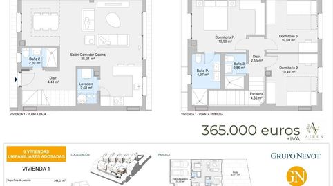 Foto 2 de Casa adosada en venta en Avenida Andalucía, 70, Cúllar Vega, Granada