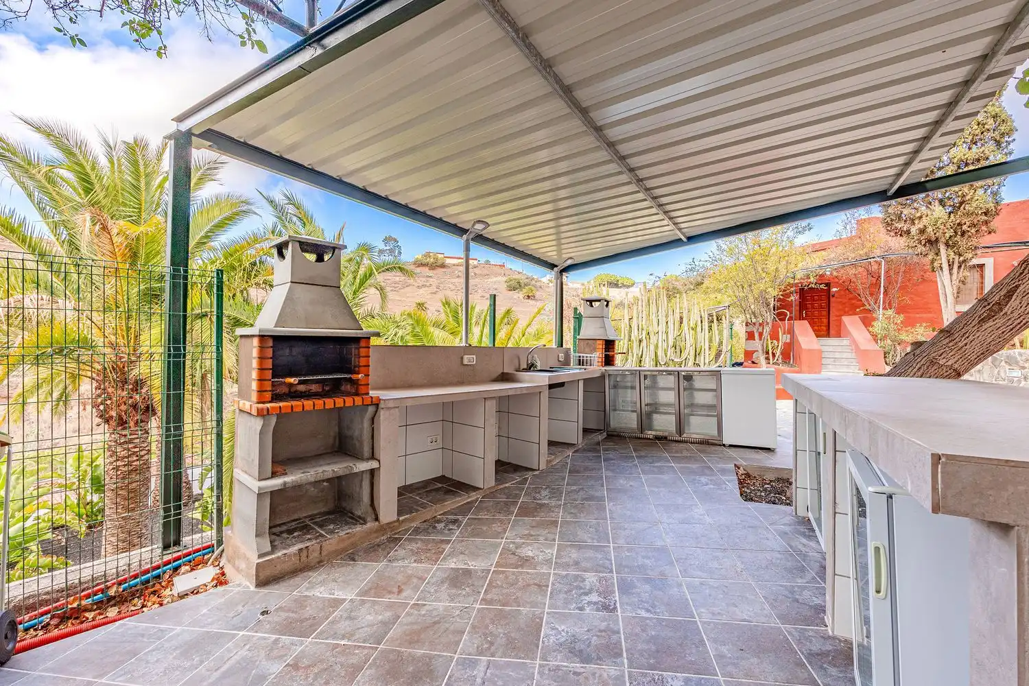 Terraza de Casa o chalet en venta en Telde con Jardín privado, Terraza y Piscina