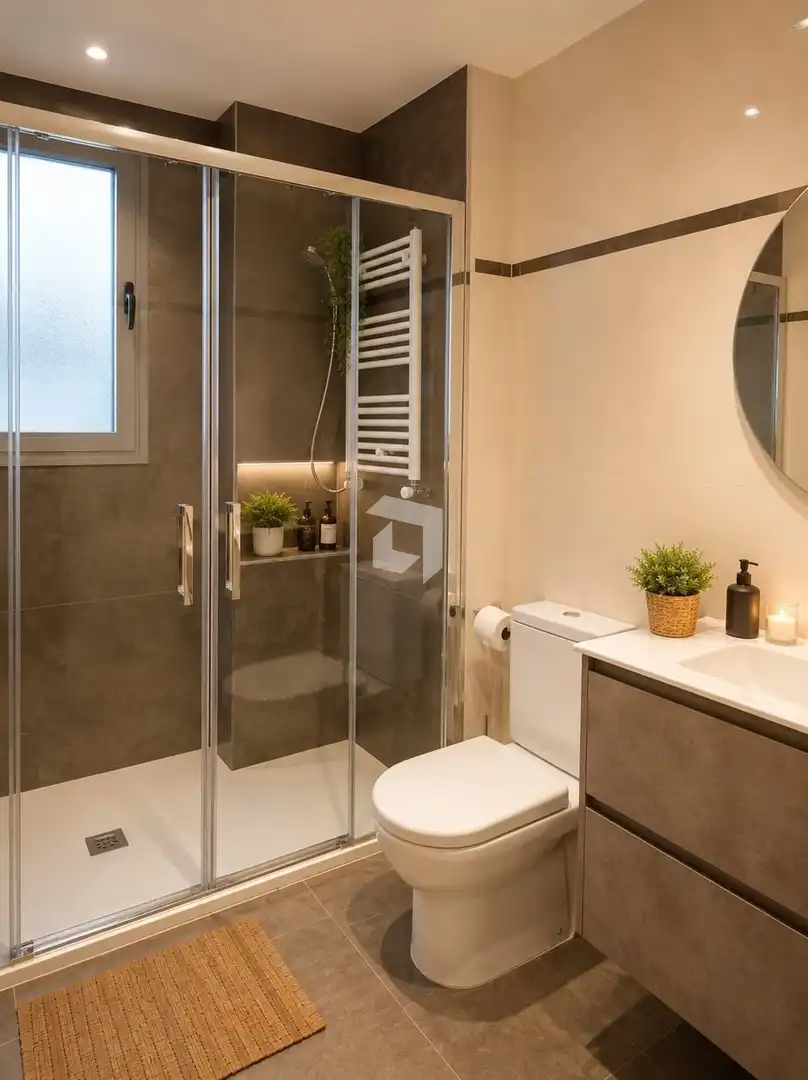 Baño de Ático en venta en Madrid con Aire acondicionado, Calefacción y Terraza
