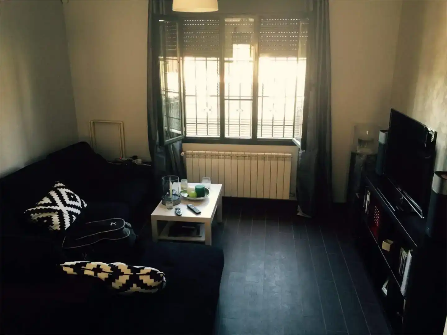 Sala d'estar de Casa adosada en venda en Bargas