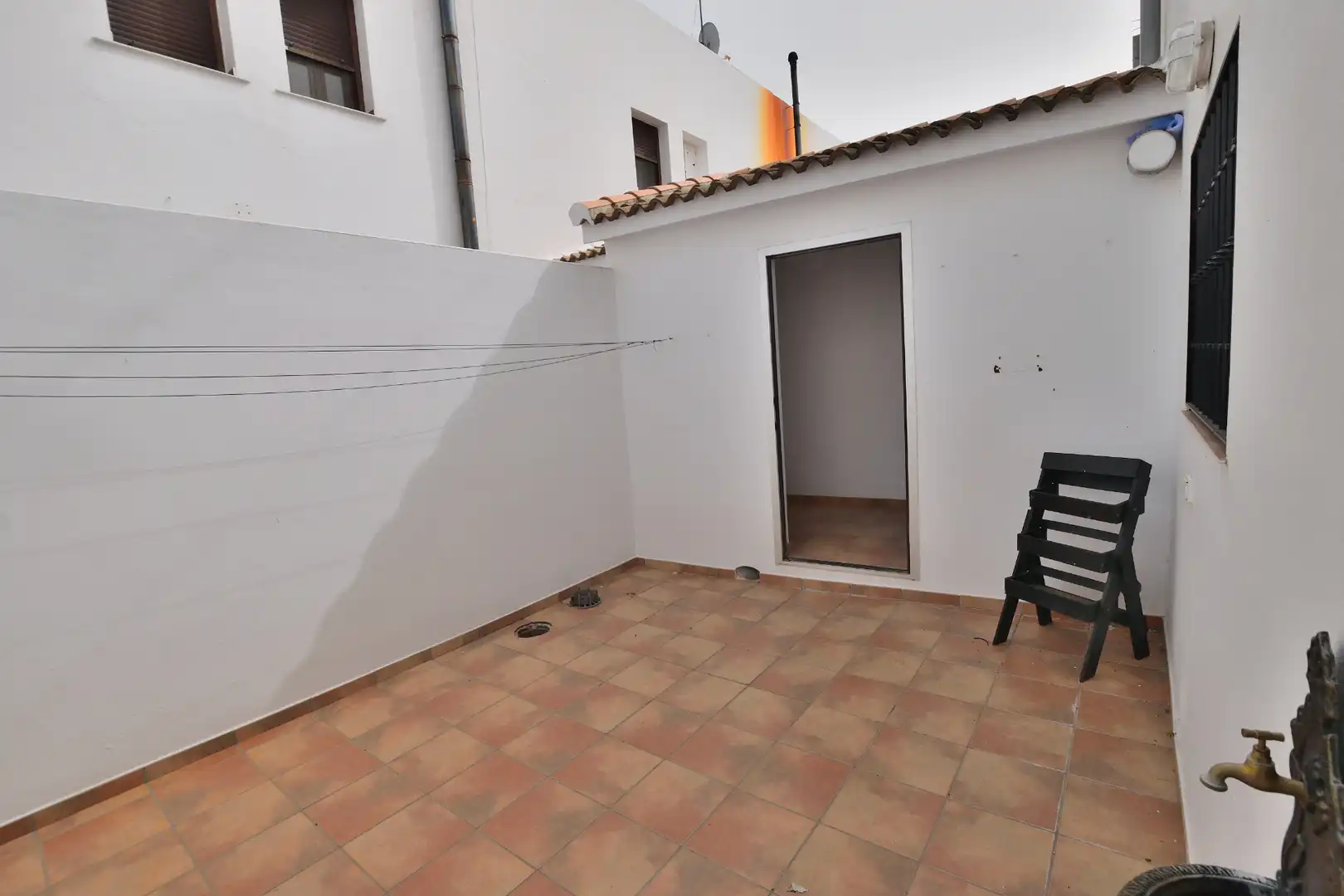 Jardí de Casa adosada en venda en Cuevas del Becerro amb Terrassa i Balcó
