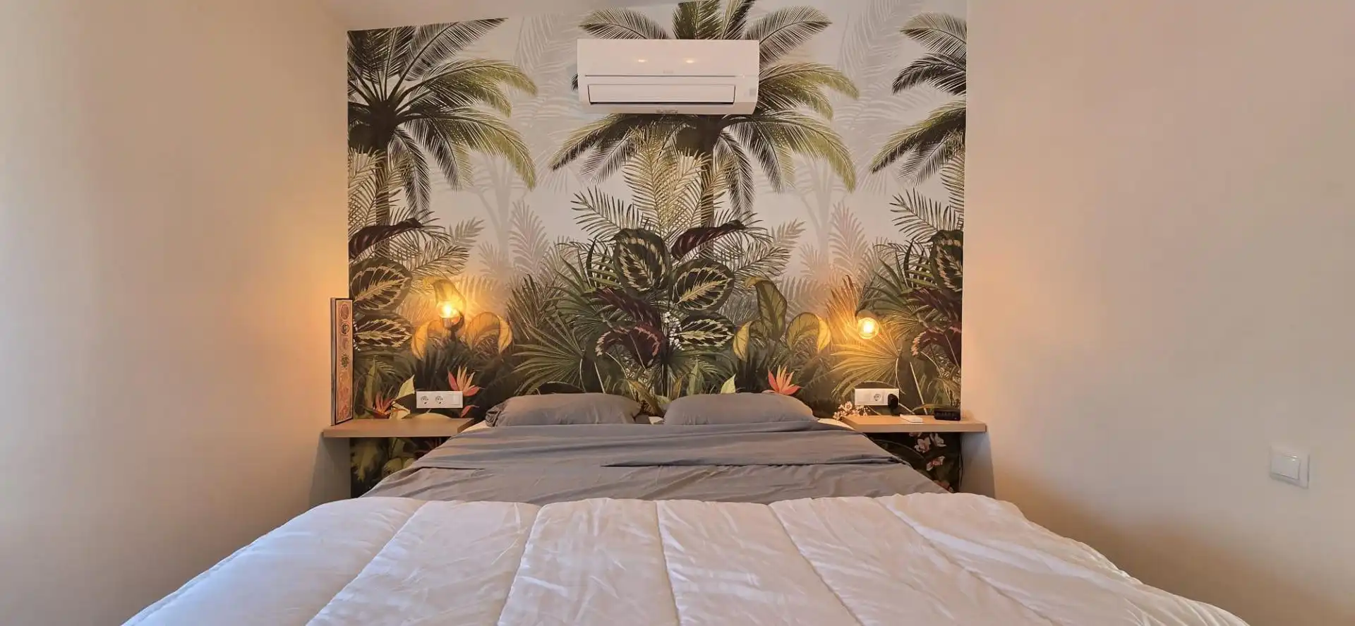 Bedroom of Houses for rent in San Bartolomé de Tirajana  with Air Conditioner, Private garden and Terrace
