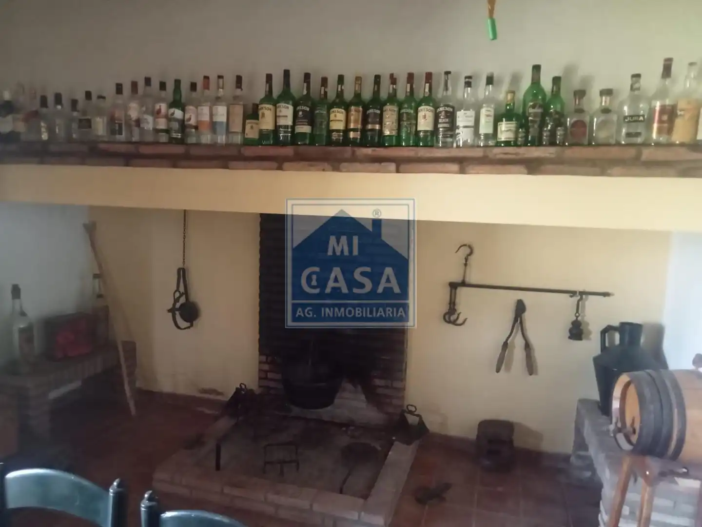 Cocina de Finca rústica en venta en Oliva de Mérida con Aire acondicionado, Calefacción y Terraza
