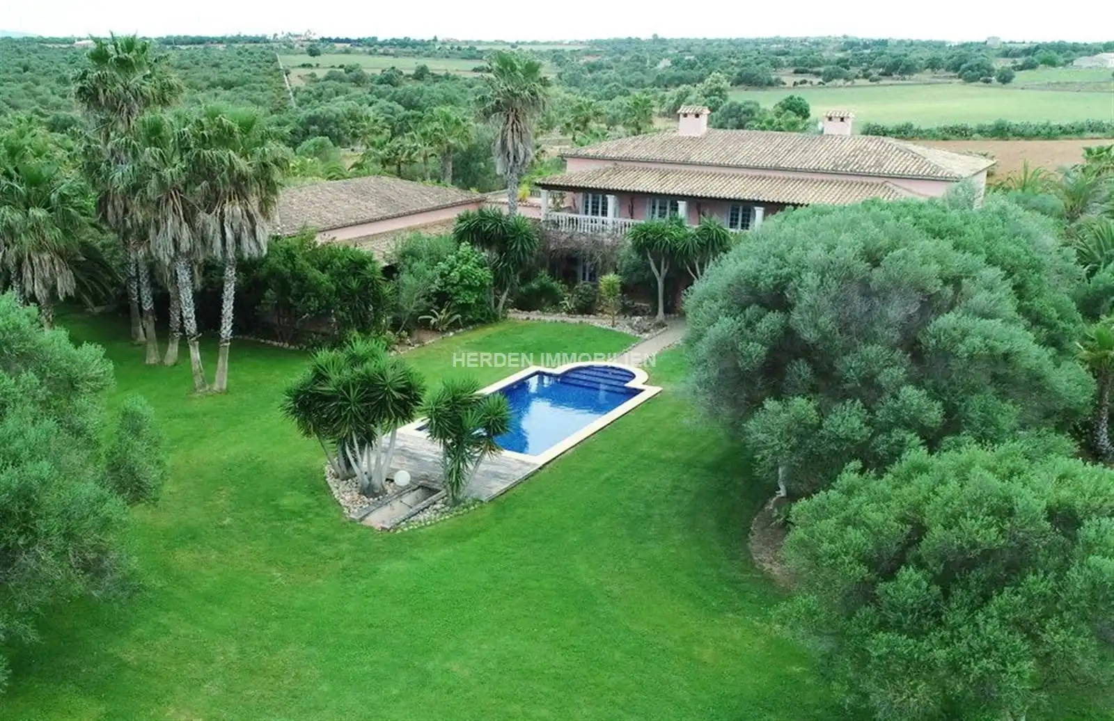 Jardín de Finca rústica en venta en Santa Margalida con Aire acondicionado, Calefacción y Terraza