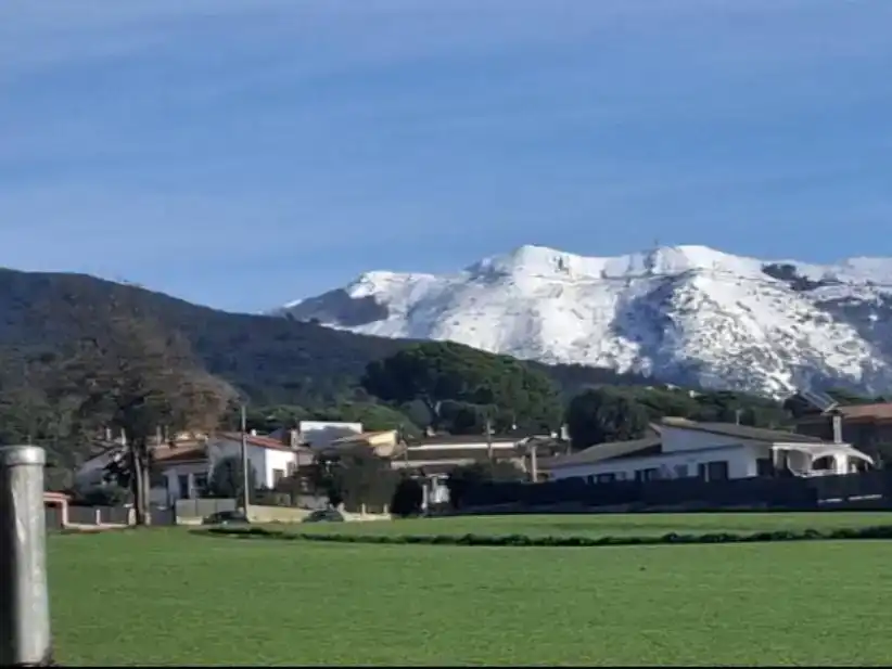 Vista exterior de Pis en venda en Cànoves I Samalús amb Aire condicionat, Jardí privat i Traster