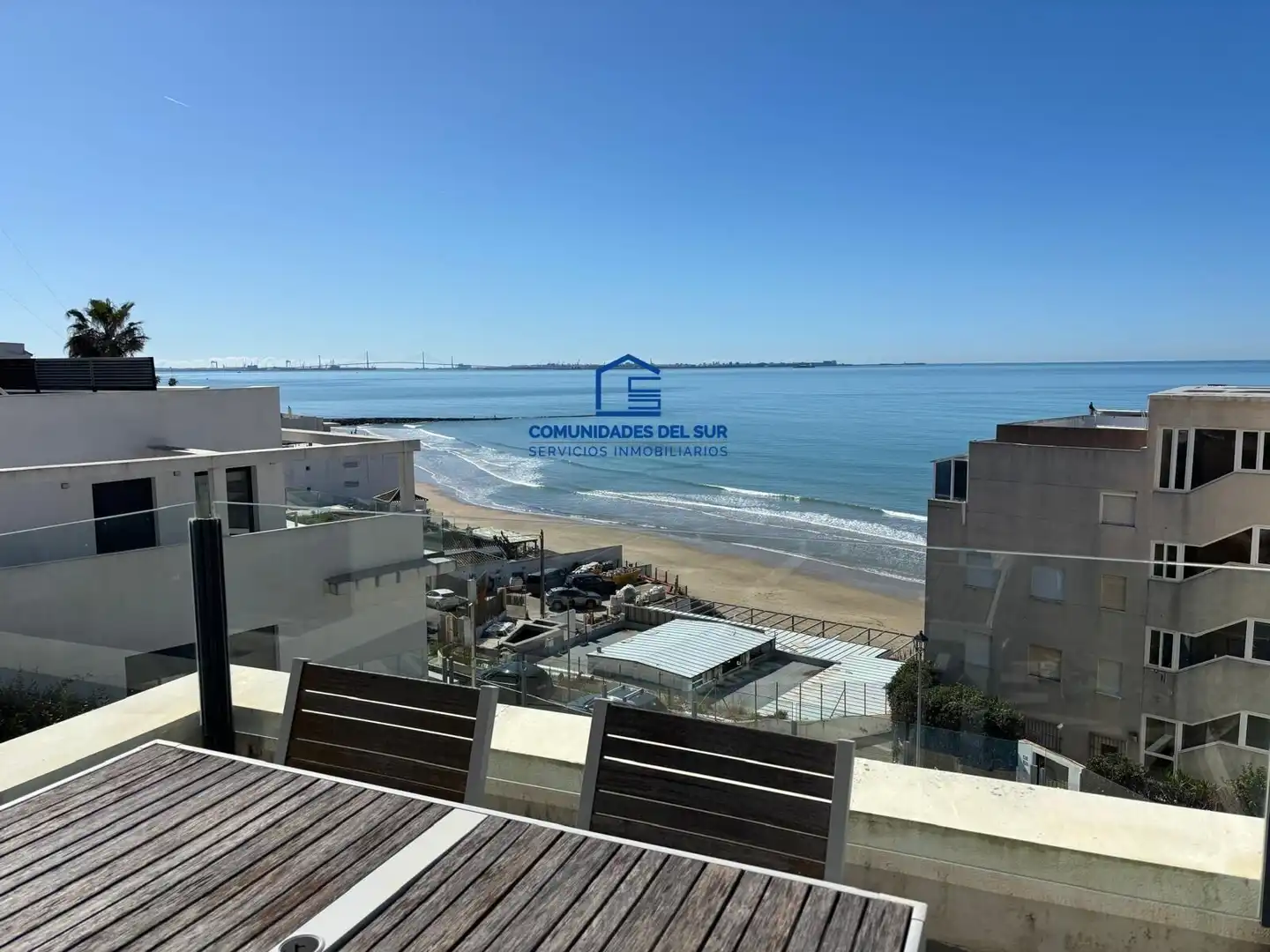 Terrasse von Wohnung zum Verkauf in El Puerto de Santa María mit Klimaanlage, Heizung und Privatgarten