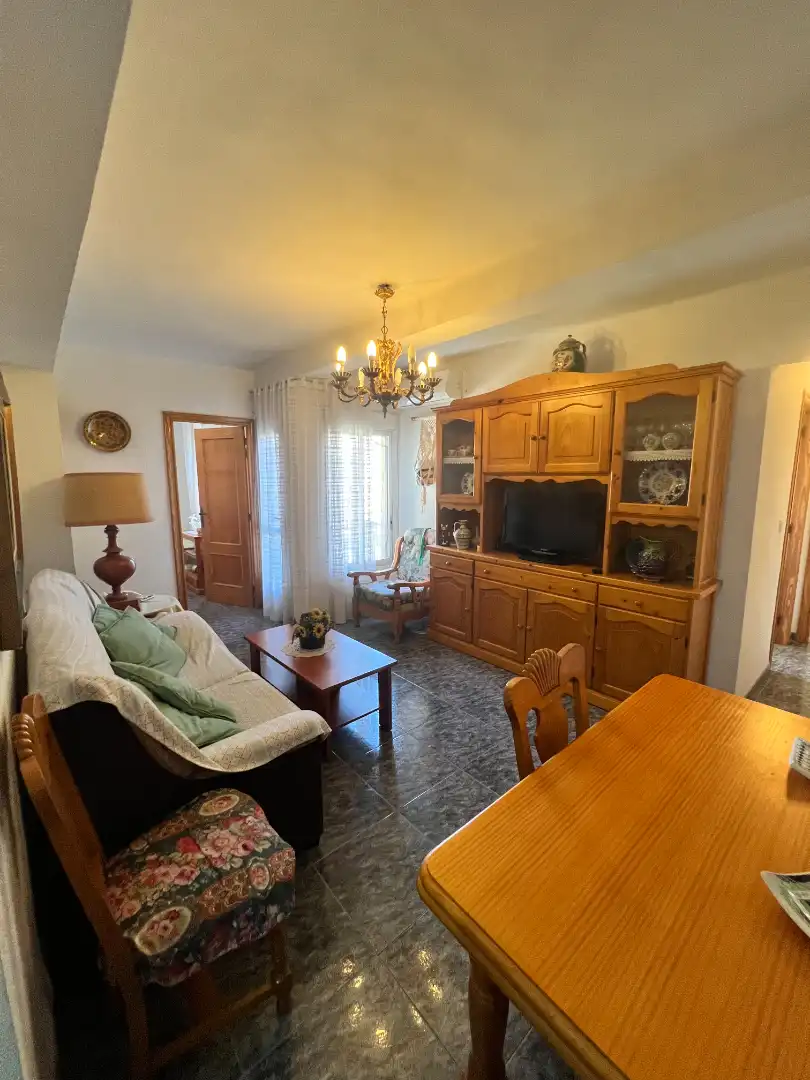 Living room of Flat for sale in Sagunto / Sagunt  with Air Conditioner, Heating and Balcony