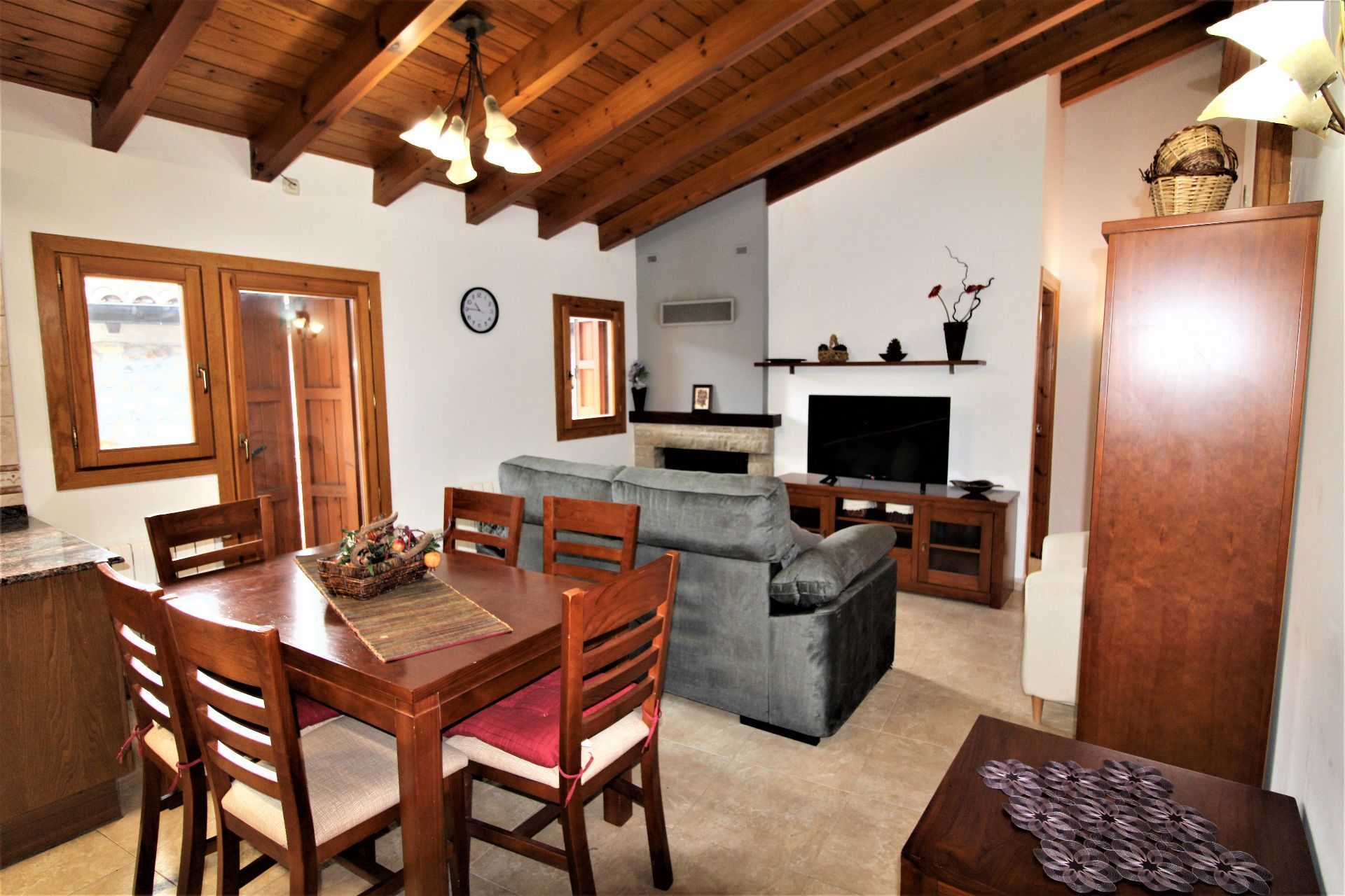 Living room of Flat to rent in Montellà i Martinet  with Heating, Terrace and Storage room
