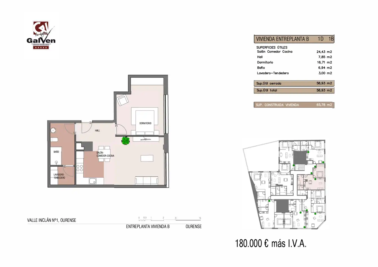Study for sale in Ourense Capital   with Air Conditioner, Heating and Parquet flooring