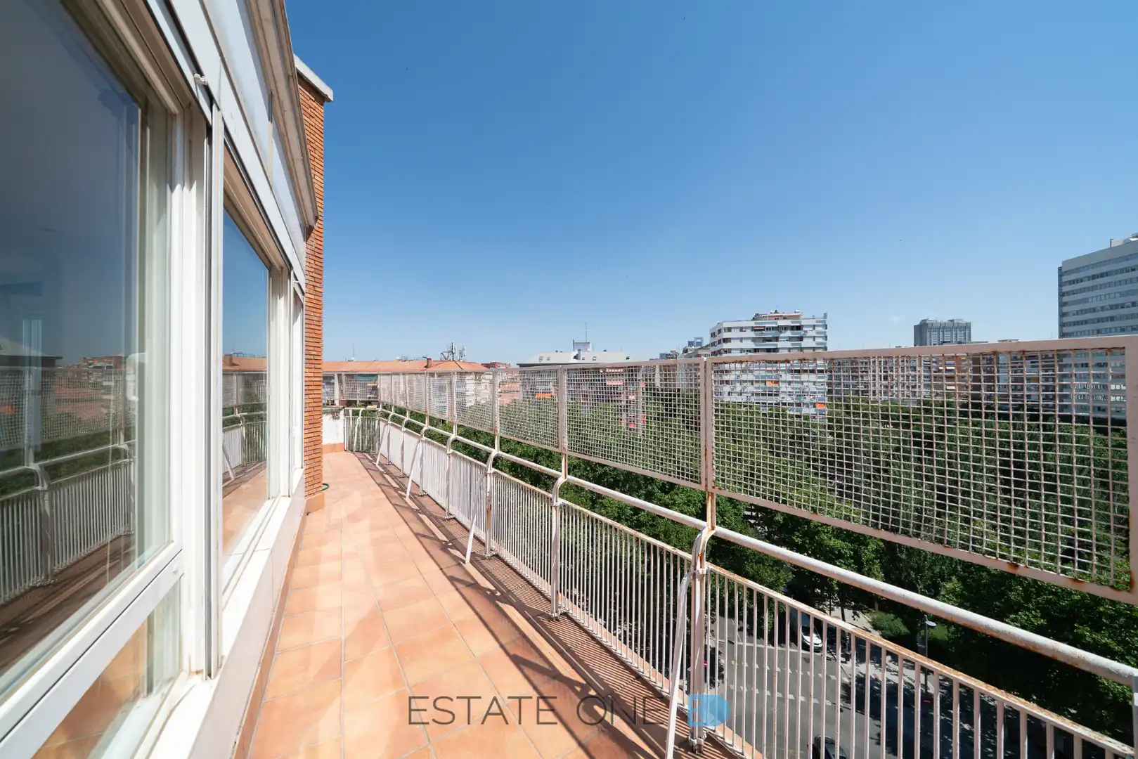 Terraza de Ático de alquiler en Madrid con Aire acondicionado, Calefacción y Terraza