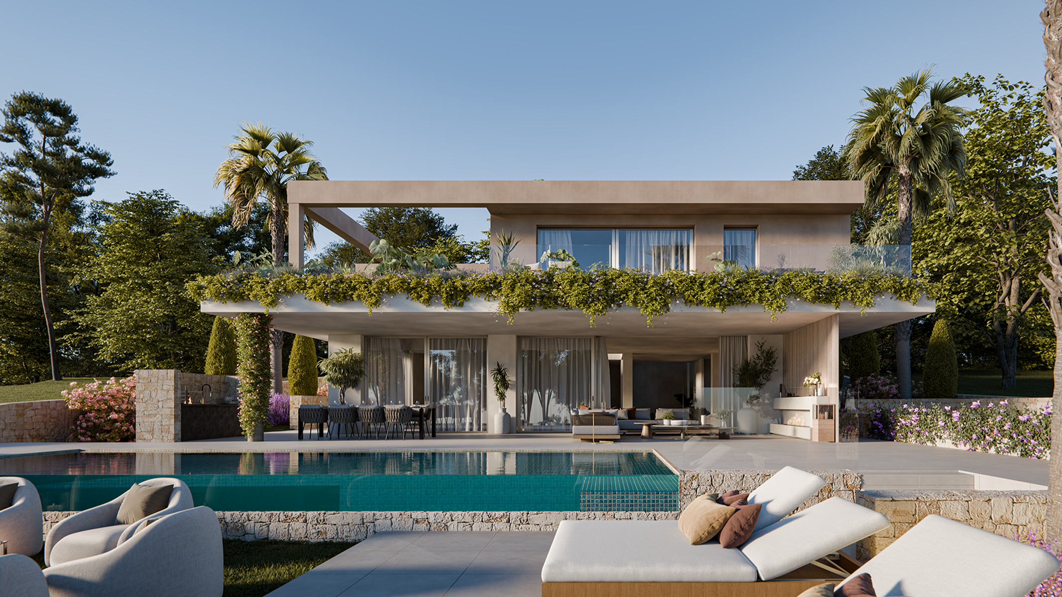 Terraza de Casa o chalet en venta en Calvià con Aire acondicionado, Terraza y Piscina
