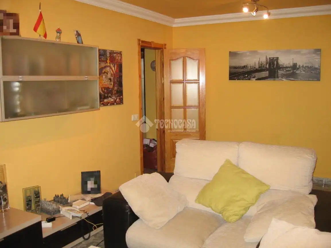 Sala de estar de Piso en venta en Málaga con Amueblado