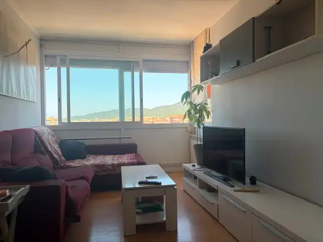 Sala de estar de Piso en venta en Sant Feliu de Llobregat con Calefacción y Parquet