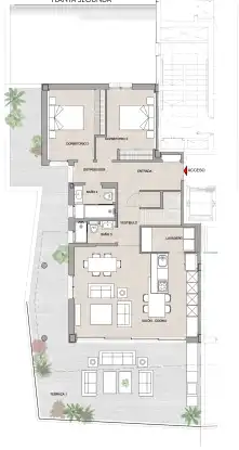 Apartament de lloguer en Estepona amb Aire condicionat, Calefacció i Terrassa
