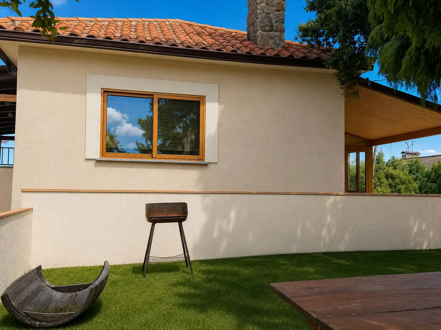 Vista exterior de Casa o xalet en venda en Valdemorillo amb Calefacció, Jardí privat i Terrassa
