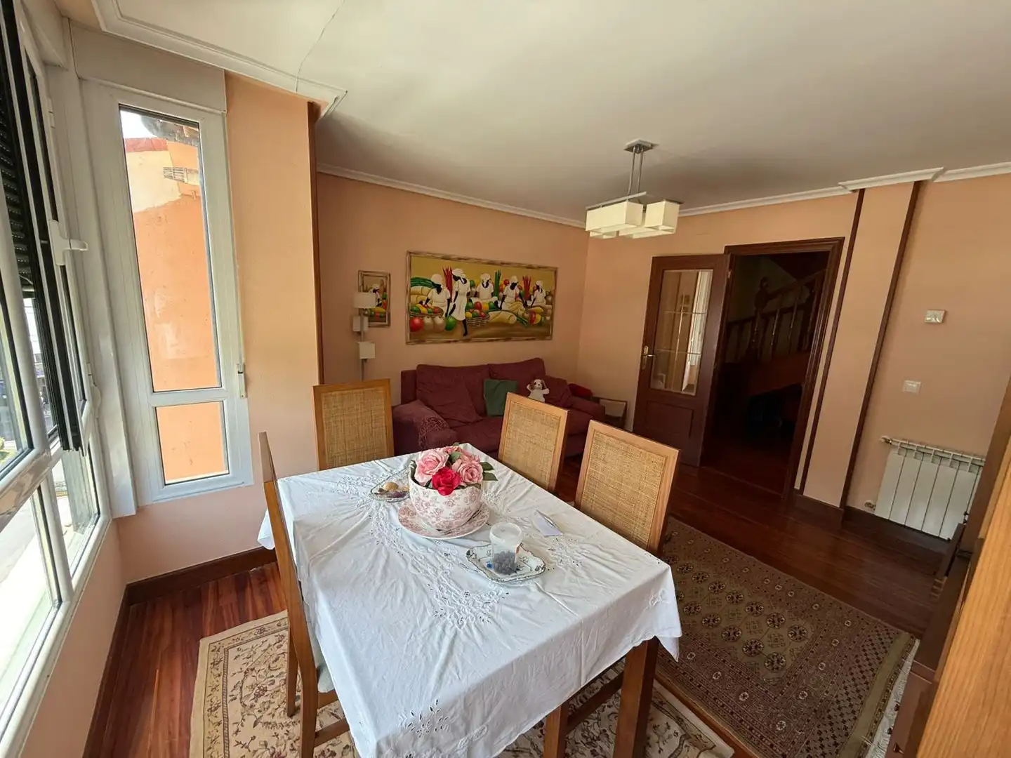 Dining room of Flat for sale in Santoña  with Heating, Parquet flooring and Terrace