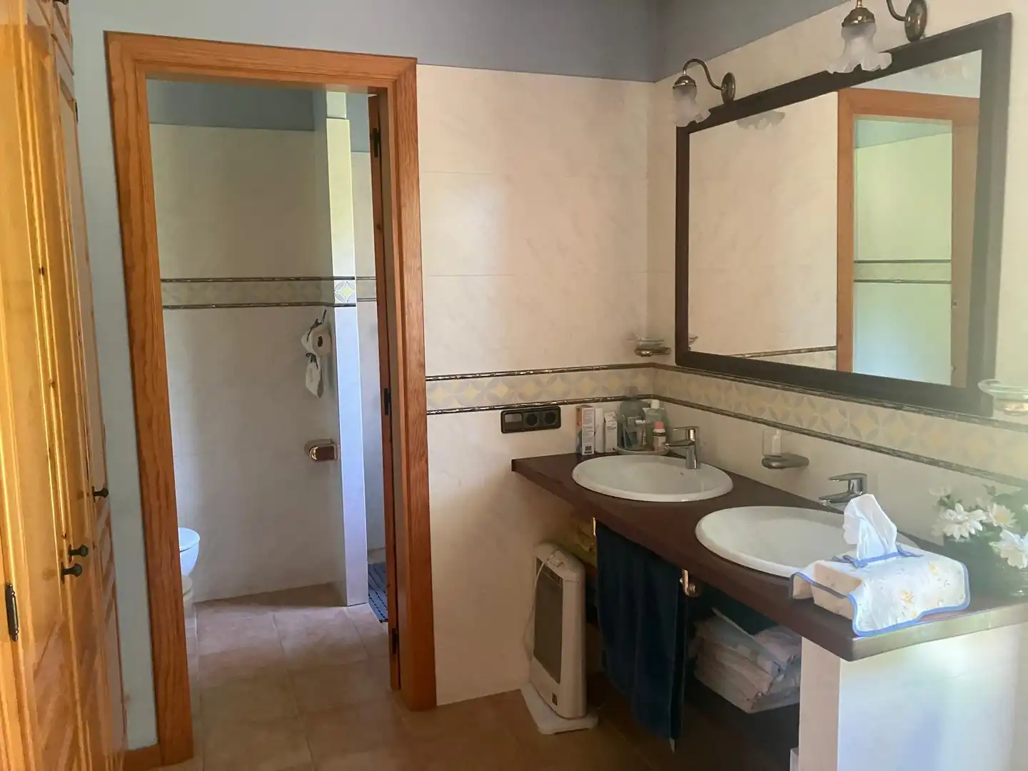 Bany de Casa o xalet en venda en Borredà amb Piscina i Balcó