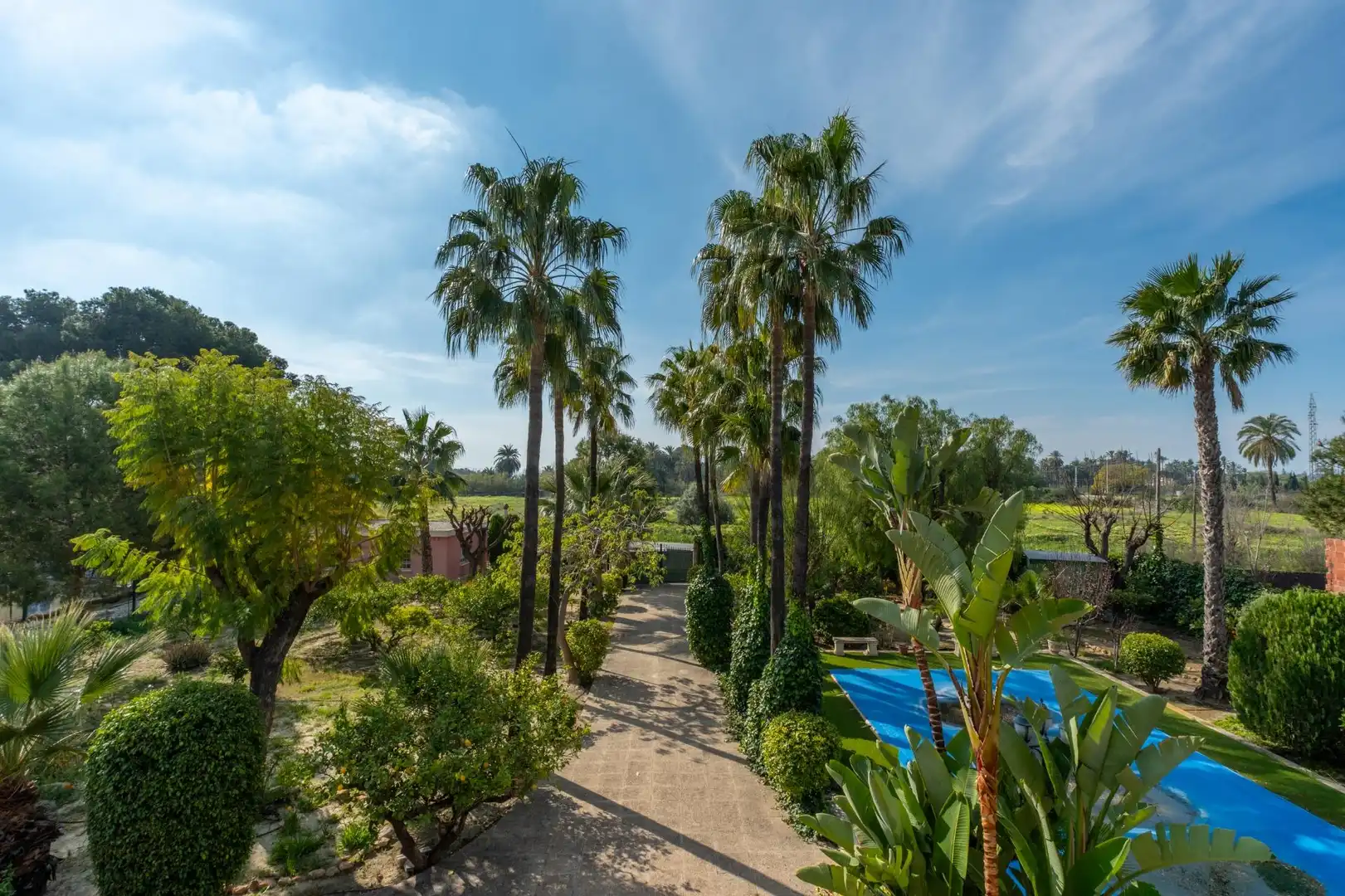 Jardín de Casa o chalet en venta en Elche / Elx con Aire acondicionado, Calefacción y Jardín privado