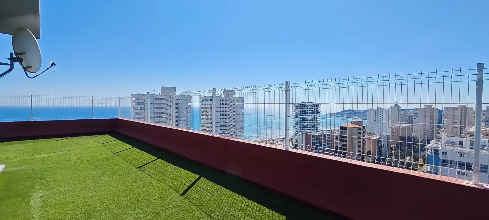 Terrace of Apartments for sale in Alicante / Alacant  with Air Conditioner, Private garden and Storage room