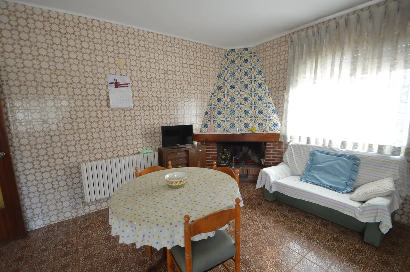 Sala d'estar de Casa o xalet en venda en Vinaròs amb Calefacció, Jardí privat i Terrassa