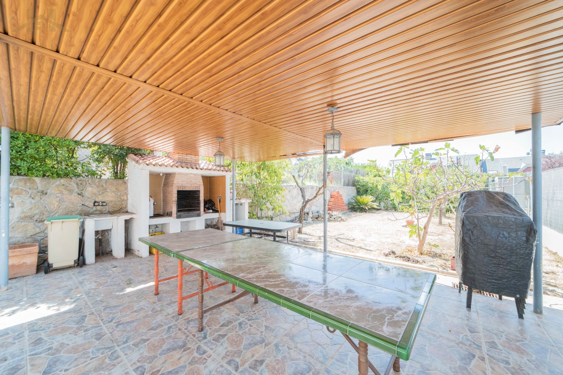 Terrace of Single-family semi-detached for sale in Arroyomolinos (Madrid)  with Air Conditioner, Heating and Private garden