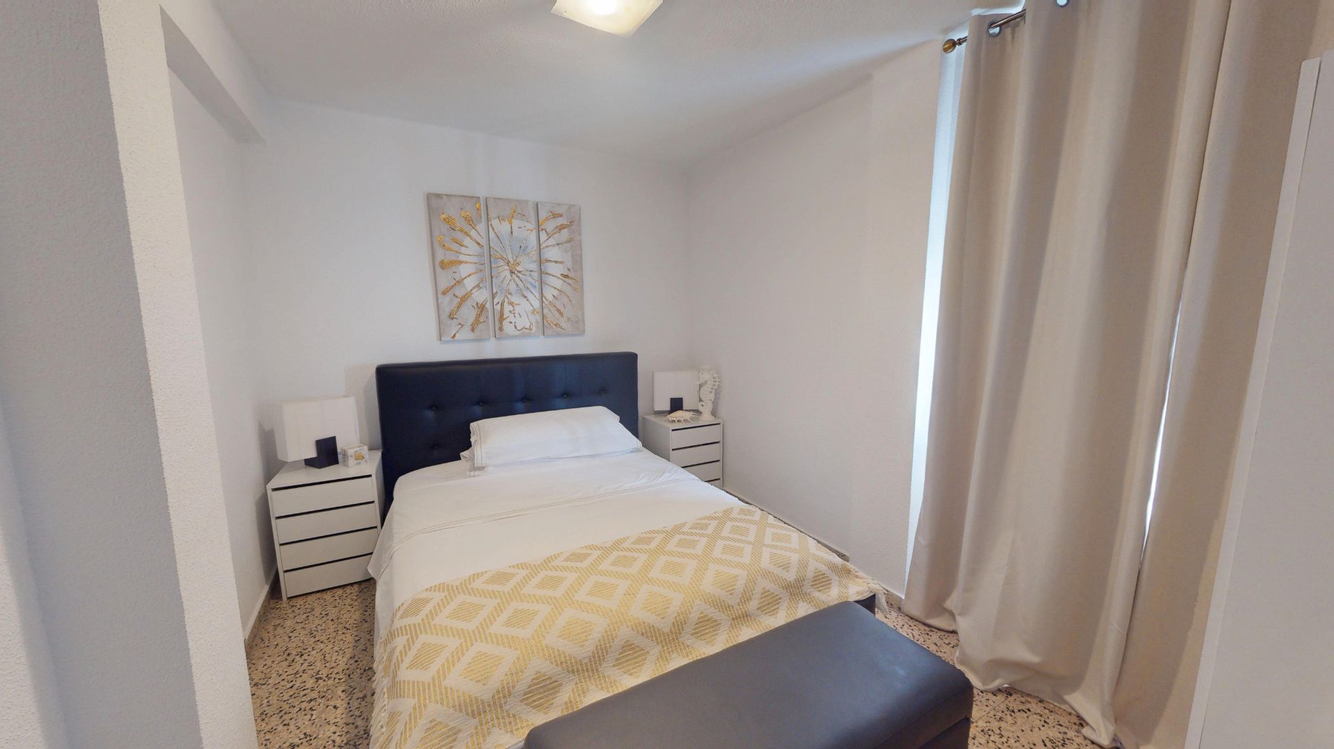 Bedroom of Flat for sale in Alicante / Alacant  with Air Conditioner, Heating and Furnished