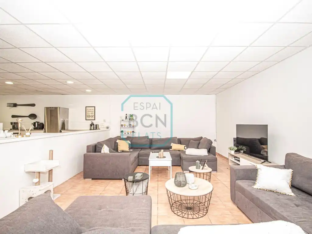Wohnzimmer von Haus oder Chalet zum Verkauf in Calafell mit Klimaanlage, Schwimmbad und Balkon