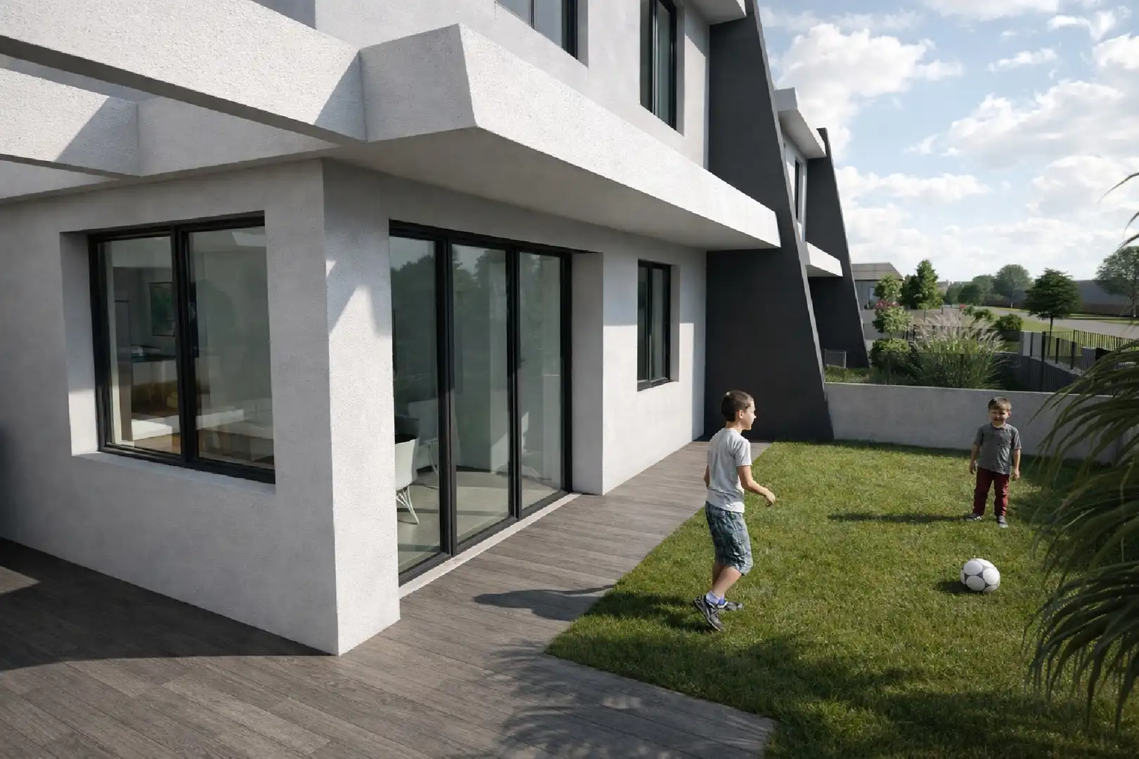 Vista exterior de Casa o chalet en venta en Palencia con Calefacción, Jardín privado y Terraza