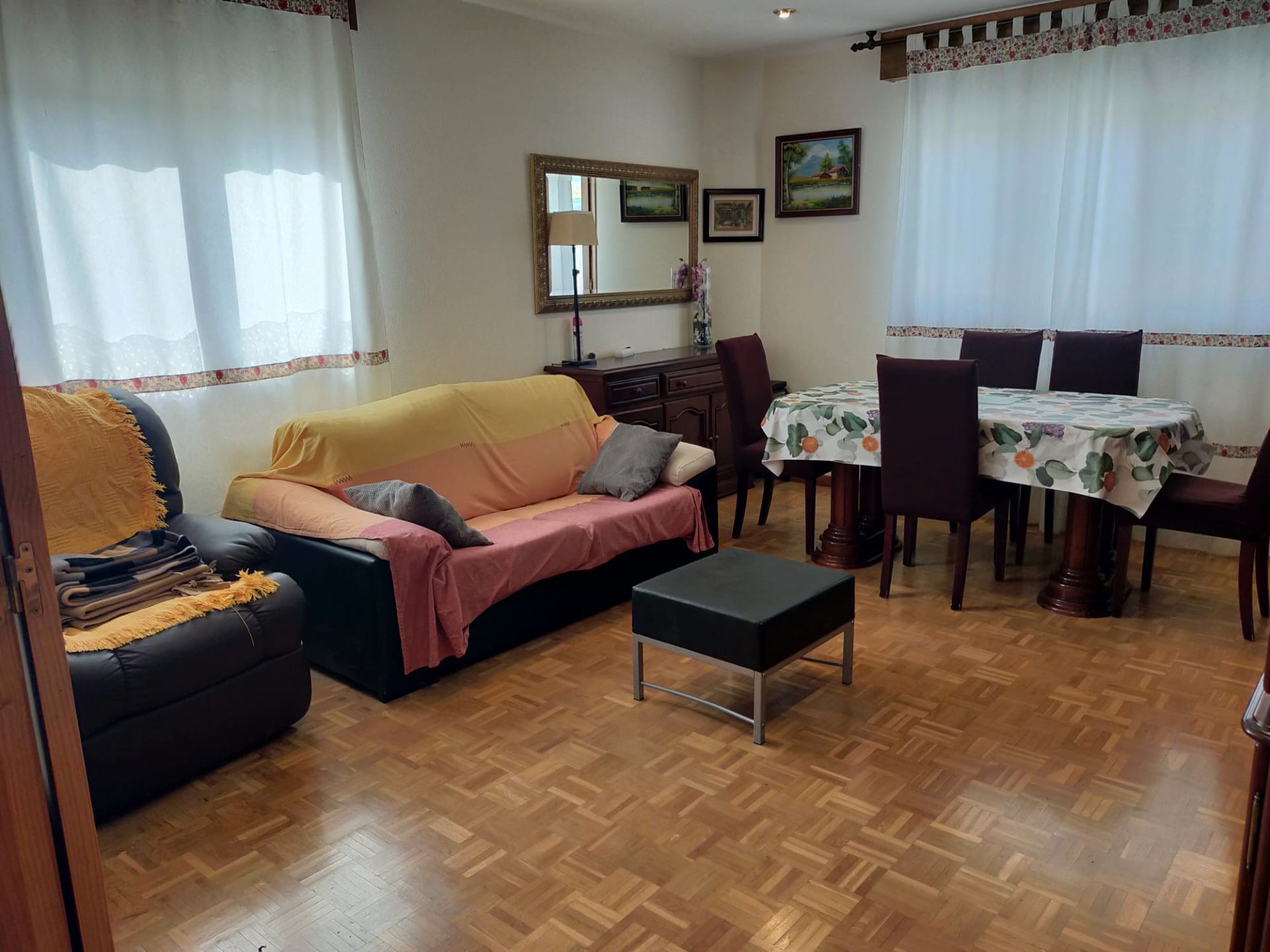 Sala d'estar de Pis en venda en Artajona amb Aire condicionat, Calefacció i Parquet