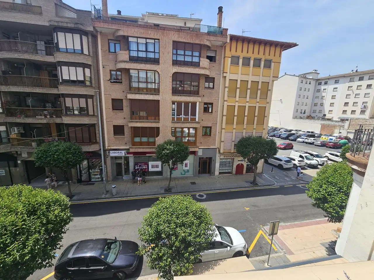Vista exterior de Piso en venta en Estella / Lizarra con Aire acondicionado, Calefacción y Terraza