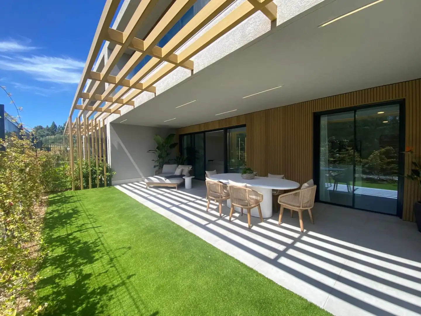 Terrassa de Casa o xalet en venda en Mijas amb Aire condicionat, Calefacció i Jardí privat