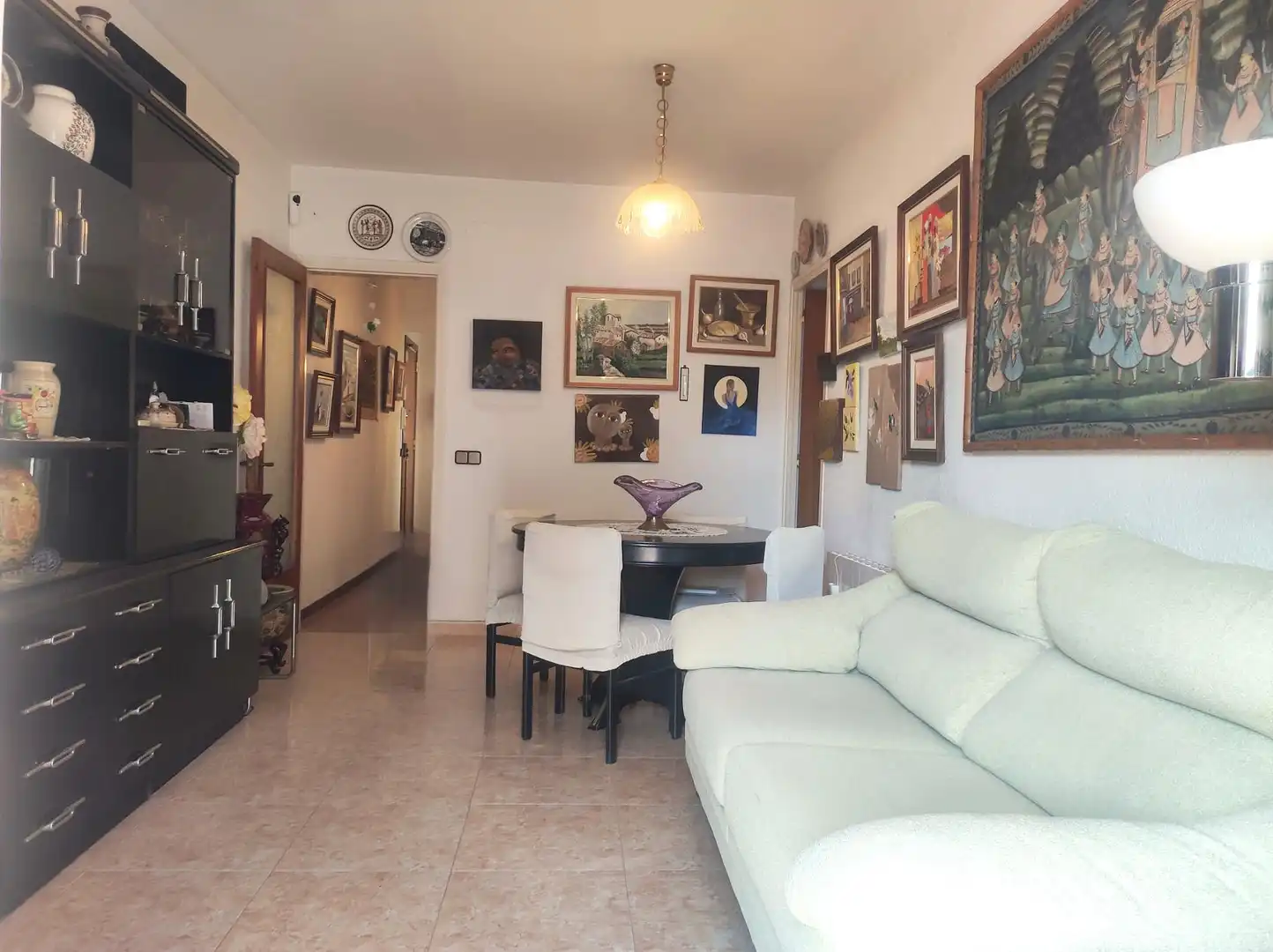 Sala d'estar de Pis en venda en Pineda de Mar amb Aire condicionat, Calefacció i Balcó