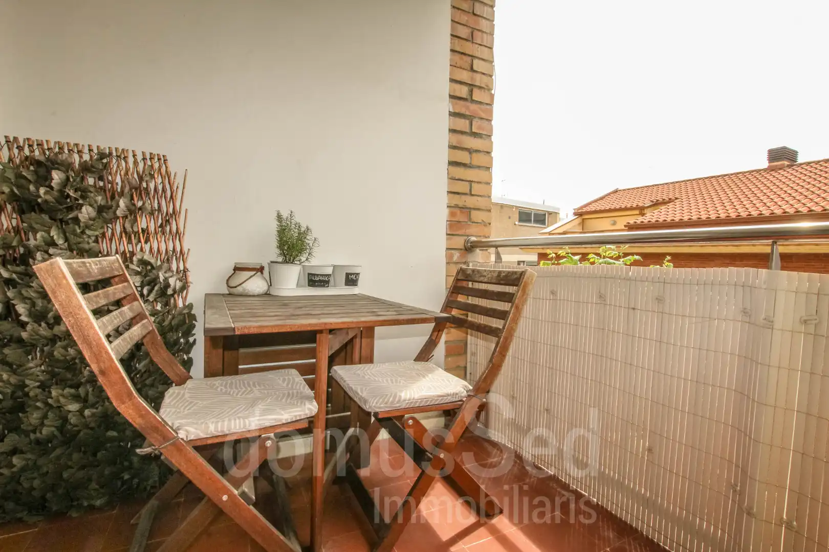 Balcony of Flat for rent in El Masnou  with Air Conditioner, Heating and Terrace