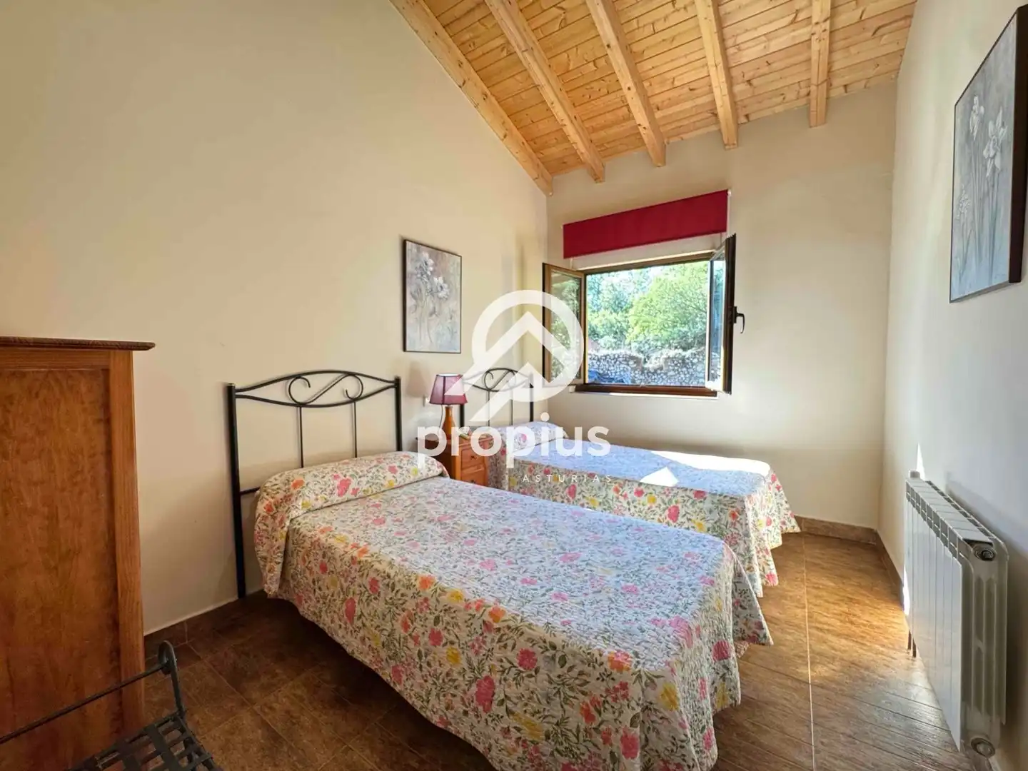 Bedroom of Houses for sale in Llanes  with Heating, Private garden and Parquet flooring