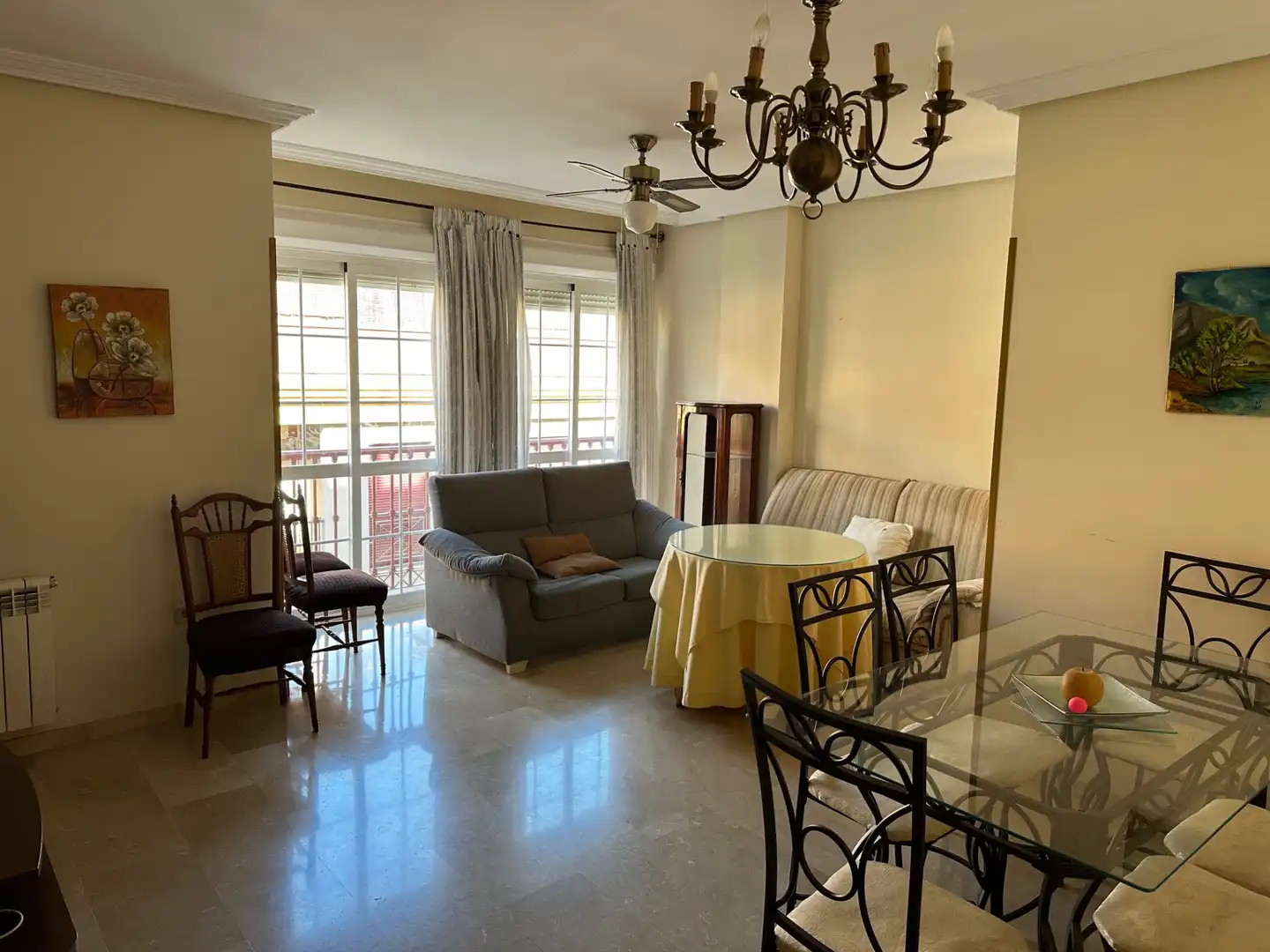 Sala de estar de Piso en venta en Jaén con Aire acondicionado, Calefacción y Trastero