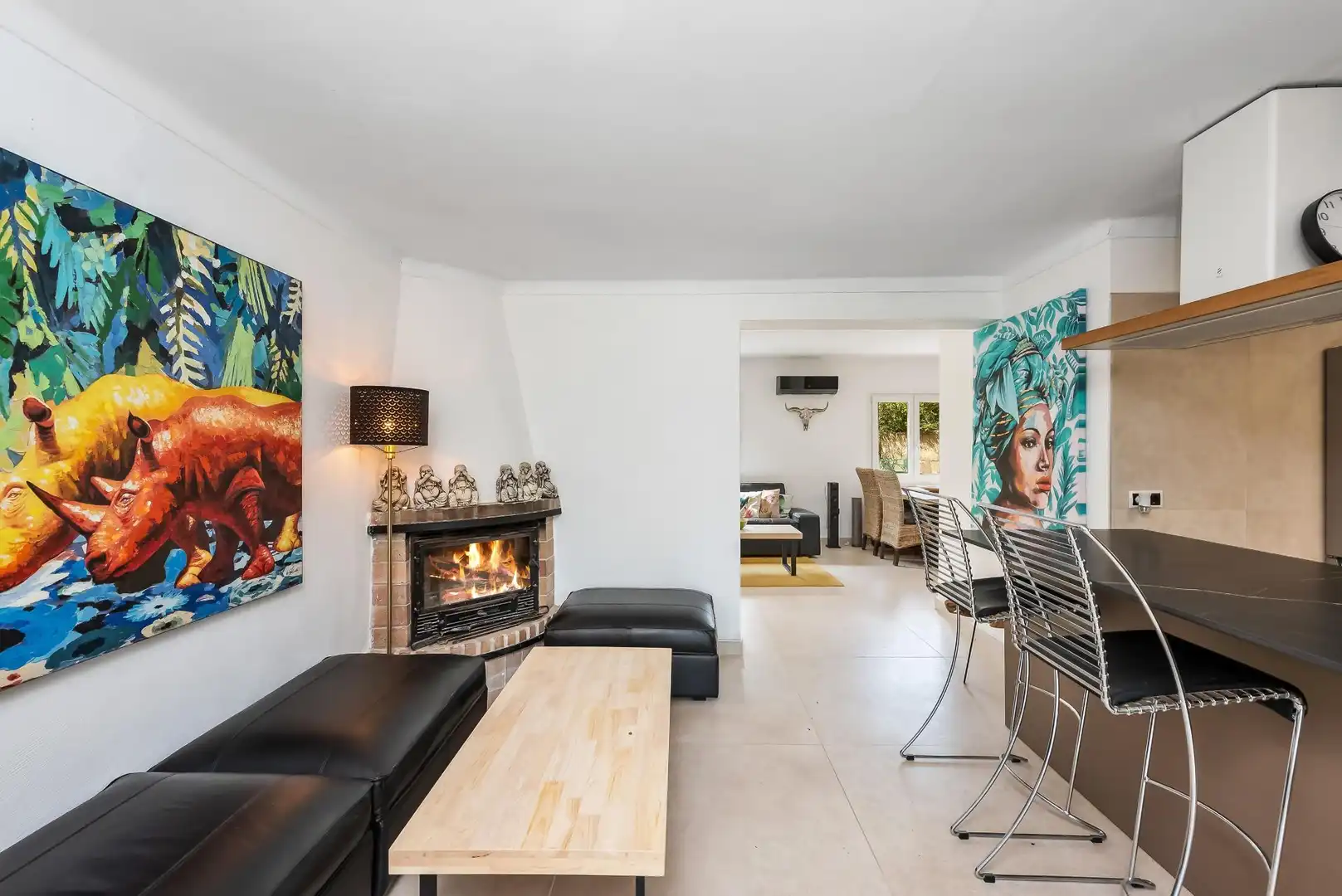 Sala d'estar de Casa o xalet en venda en Artà amb Aire condicionat, Calefacció i Jardí privat