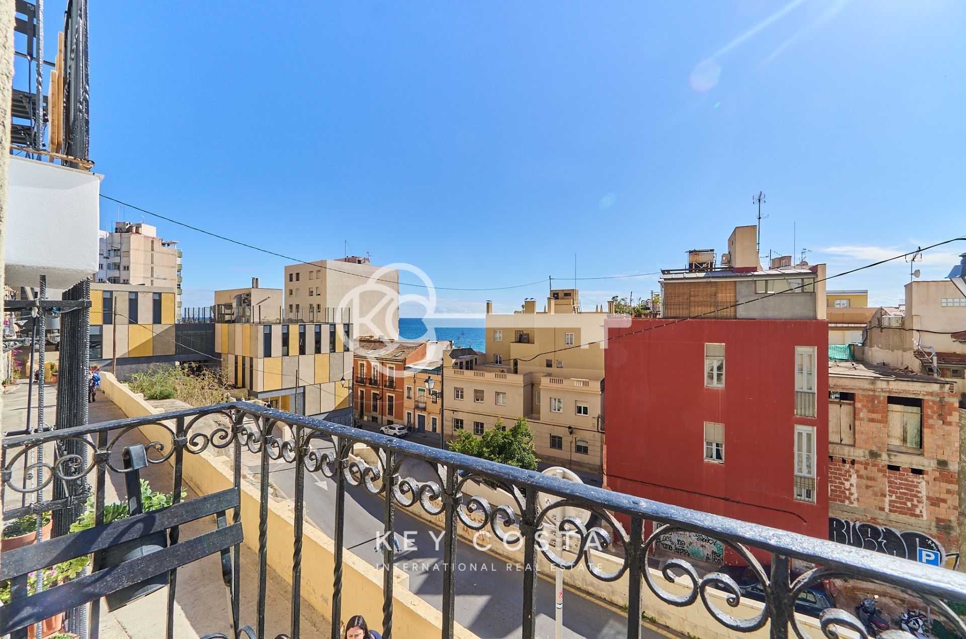 Exterior view of Duplex for sale in Alicante / Alacant  with Air Conditioner