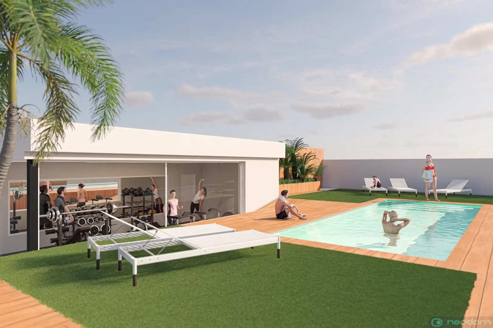 Attique avec piscine à vendre à Lo Pagán, imagen 3