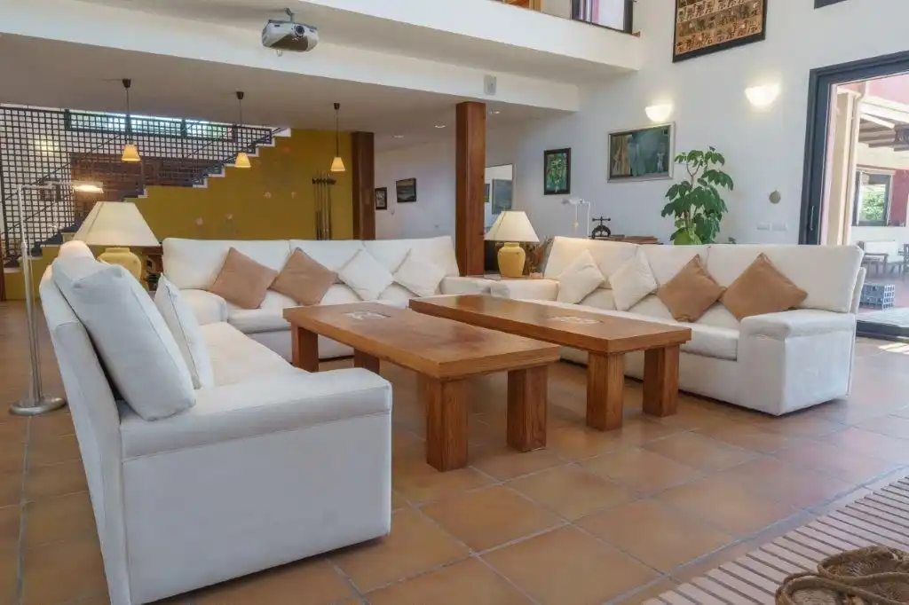 Sala de estar de Casa o chalet en venta en Santiago-Pontones con Aire acondicionado, Jardín privado y Terraza