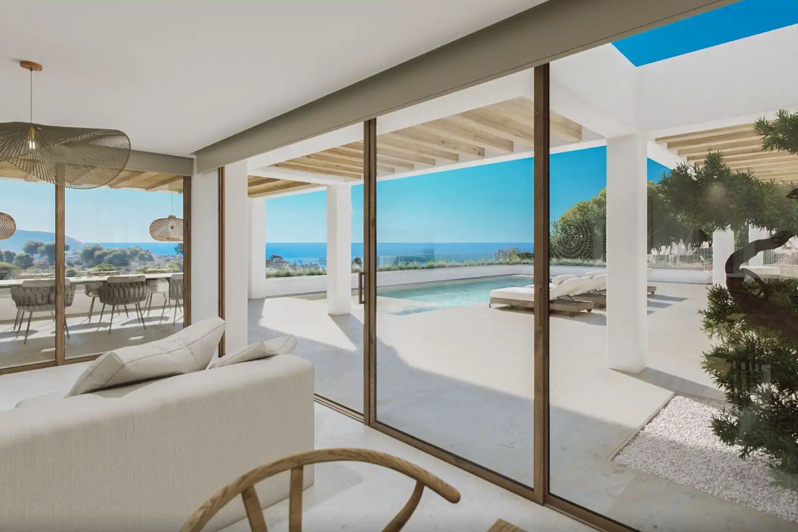 Chalet con piscina en venta en Benimeit - Tabaira